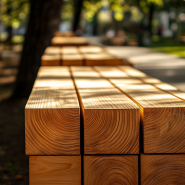 Лавочный брус: идеальное решение для благоустройства и комфорта